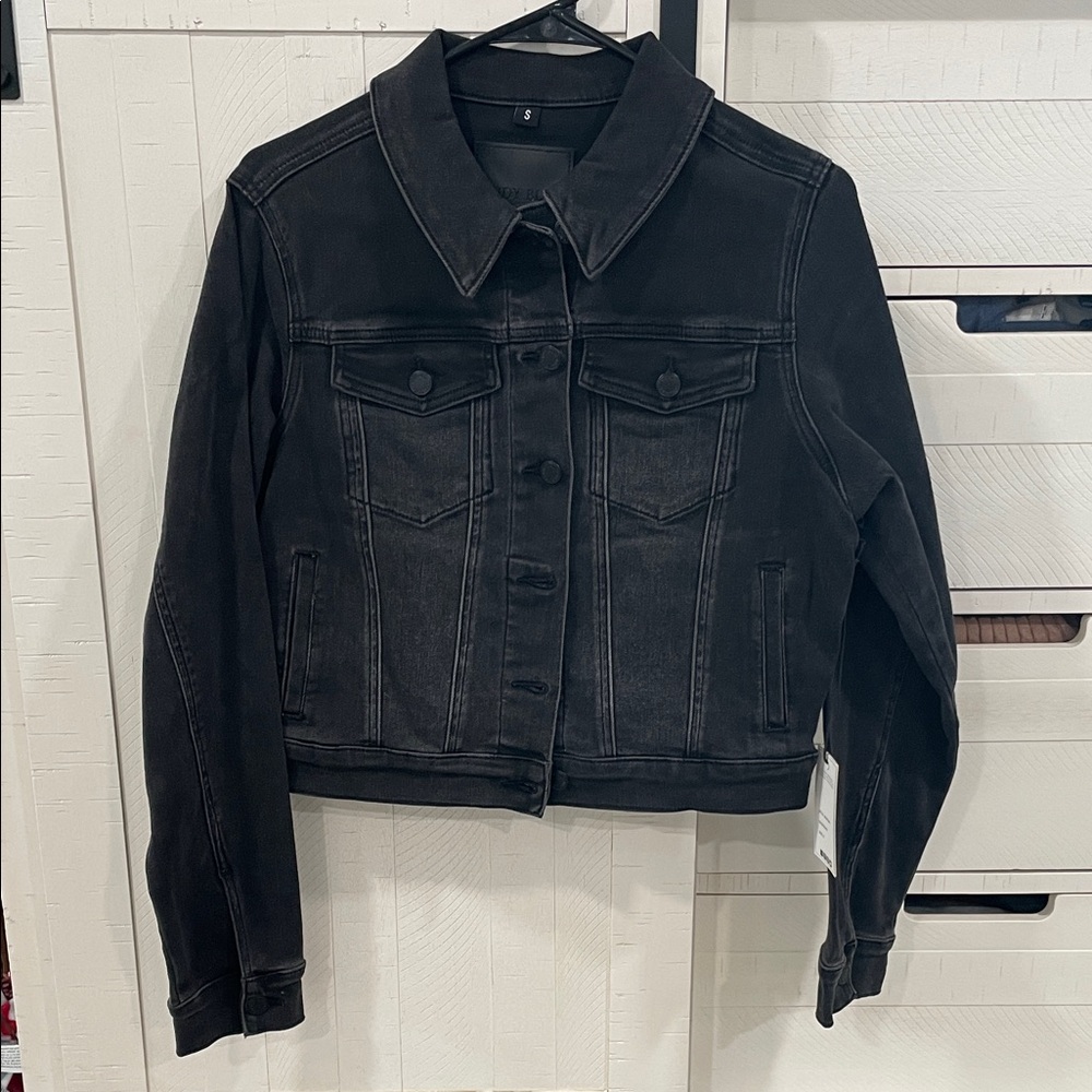 Judy Blue Black Denim Jacket